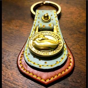 Dooney & Bourke All-Weather Leather Duck Key Ring
